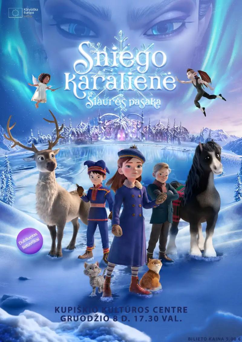 Bente Lohne „Sniego karalienė: Šiaurės pasaka“ (2025 m., Trukmė: 85 min)