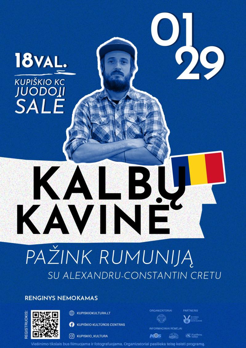 „Kalbų kavinė“ Pažink Rumuniją! / Svečias Alexandru-Constantin Cretu