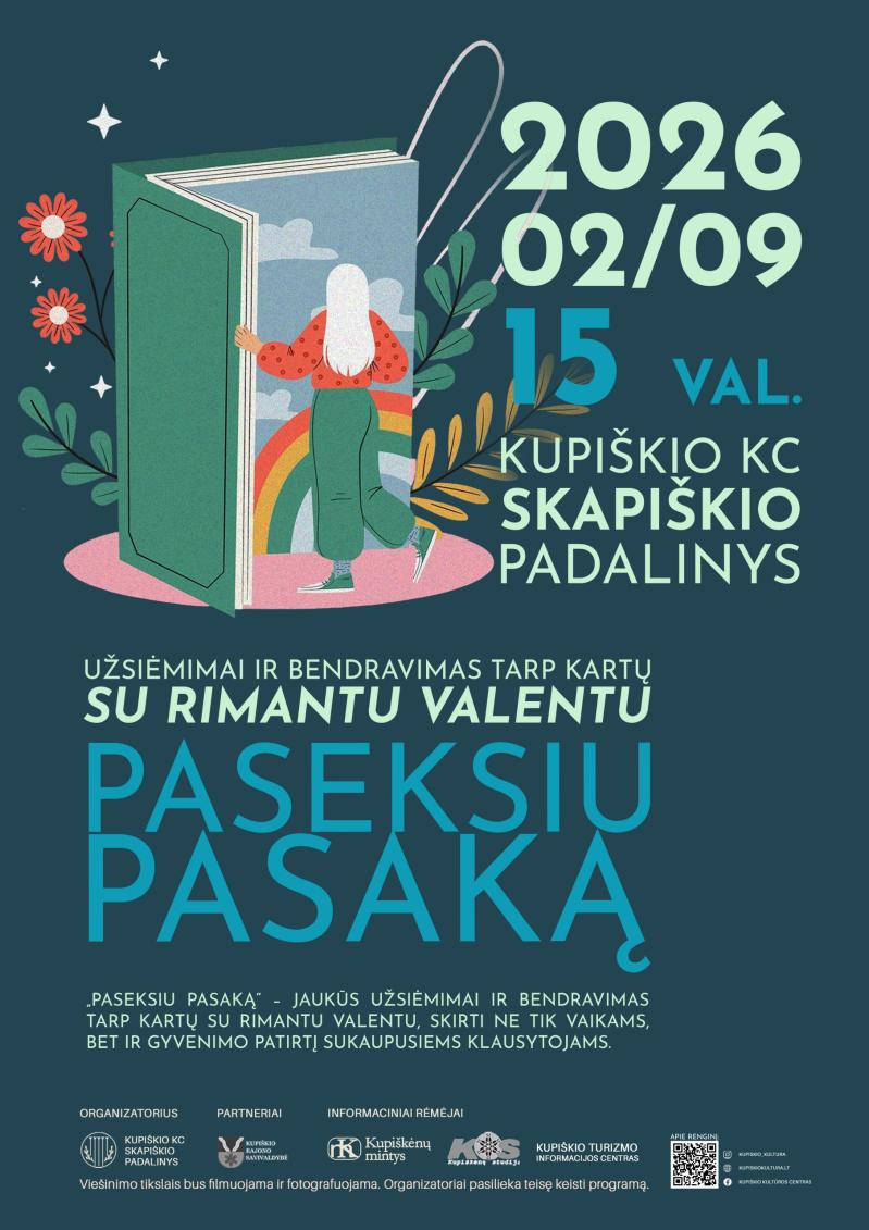 Užsiėmimas „Paseksiu pasaką“