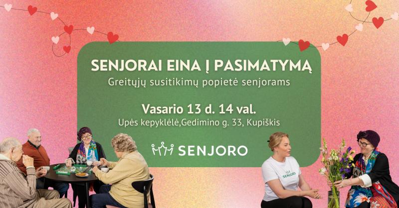 Senjorai eina į pasimatymą!