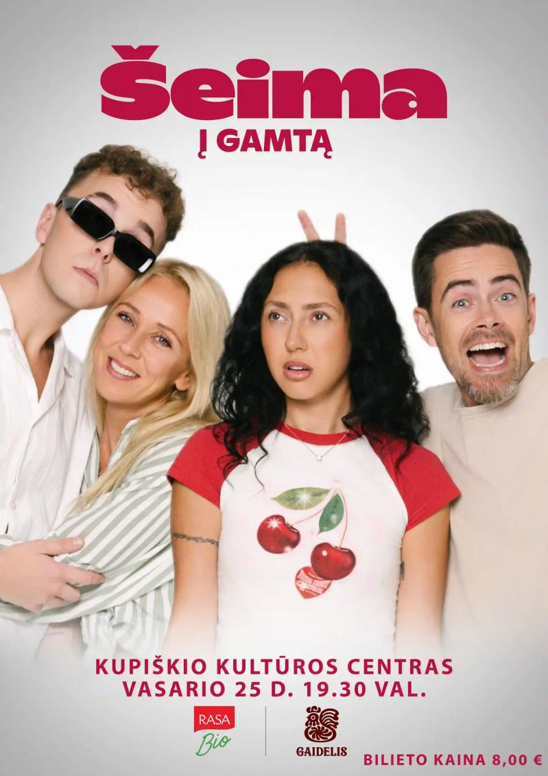 Kino komedija „Šeima į gamtą“ (2025 m., Trukmė: 1 val 30 min)