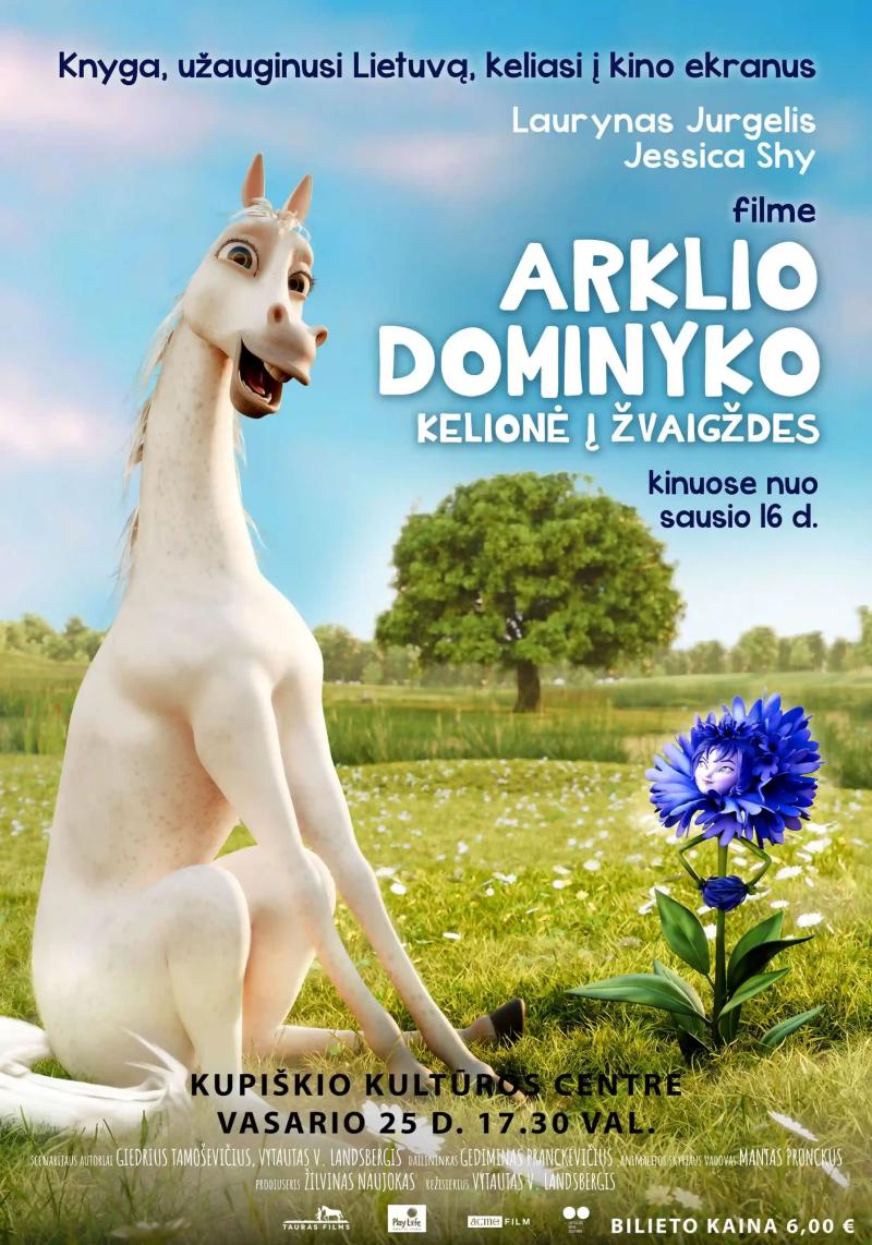 Vytautas V. Landsbergis „Arklio Dominyko kelionė į žvaigždes“ (2026 m., Trukmė: 1 val 15 min)