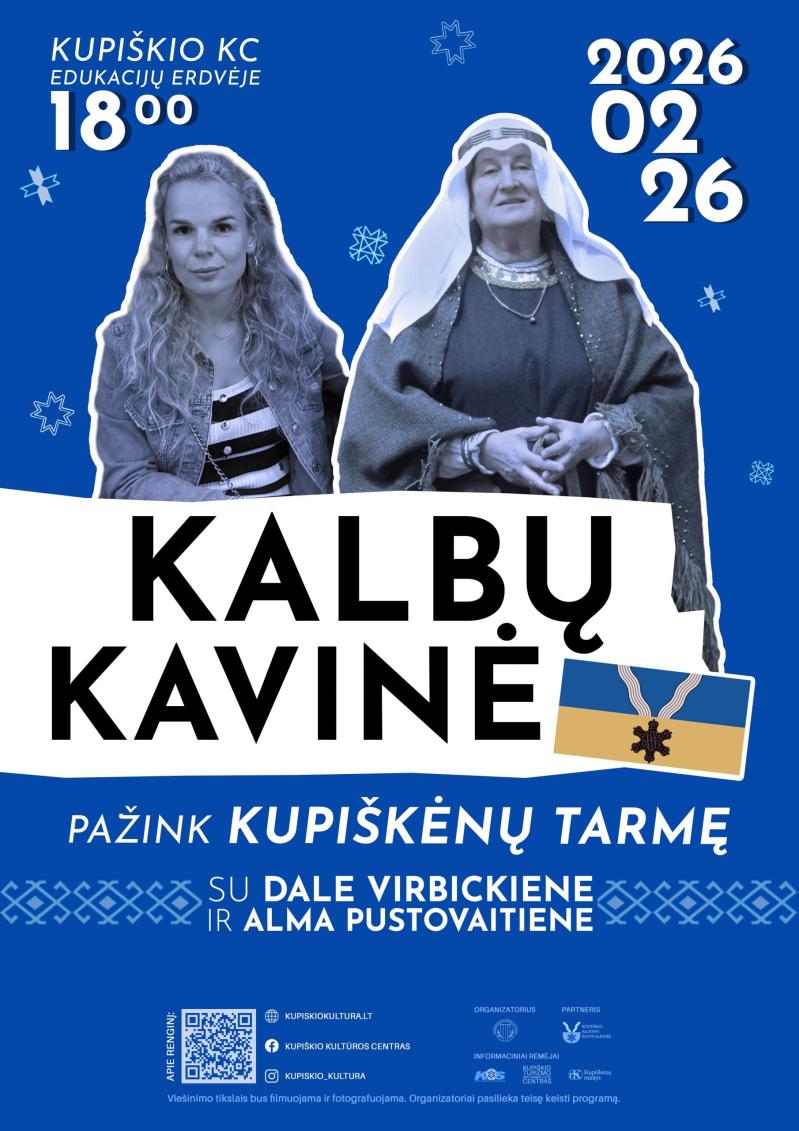 „Kalbų kavinė“ Pažink kupiškėnų tarmę / Svečiai Dalė Virbickienė ir Alma Pustovaitienė