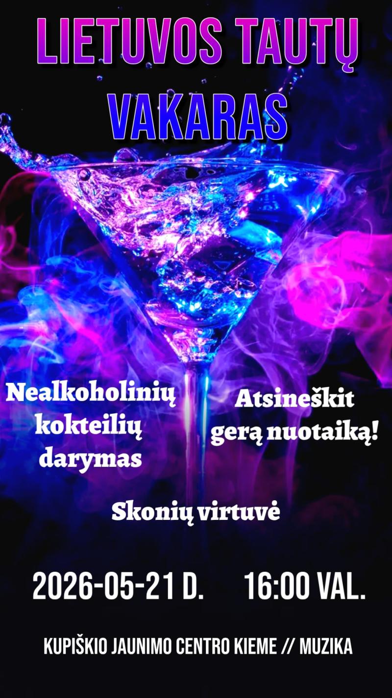 Vakarėlis „Lietuvos tautų vakaras“