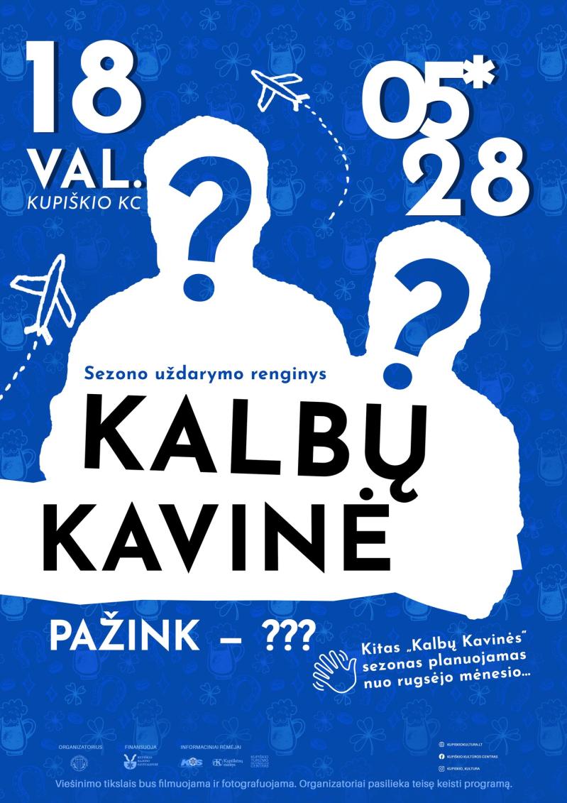 „Kalbų kavinė“ Pažink ? / Sezono uždarymo renginys