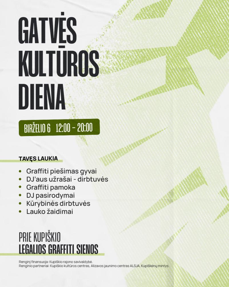 Gatvės kultūros diena Kupiškyje
