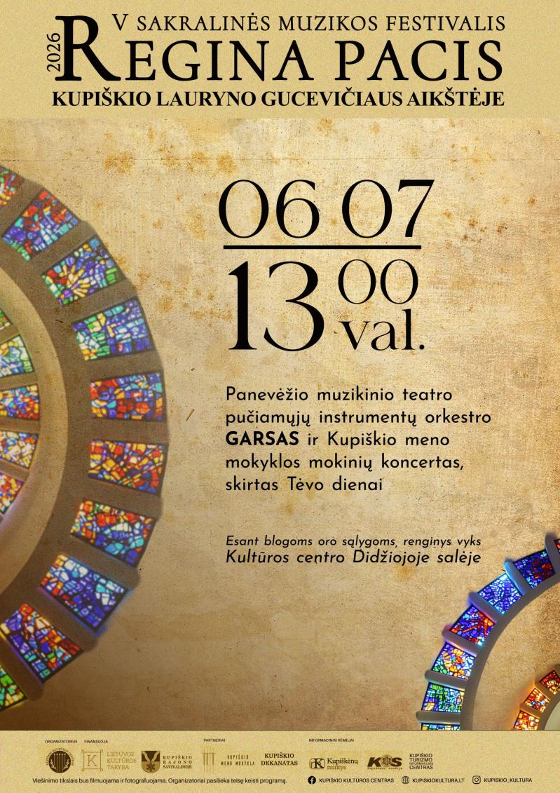 Sakralinės muzikos festivalis „REGINA PACIS“
