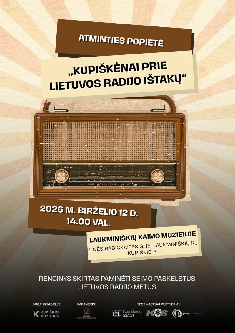 Atminties popietė „Kupiškėnai prie Lietuvos radijo ištakų“