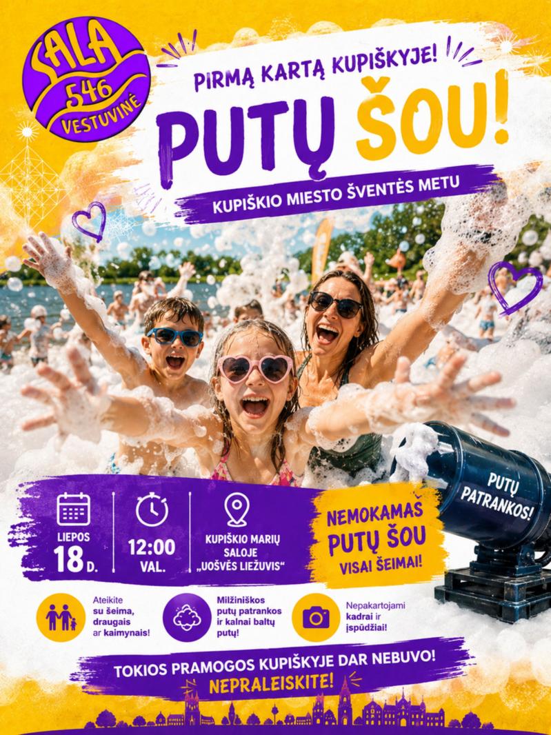 Pramoginis renginys „Super putų šou“