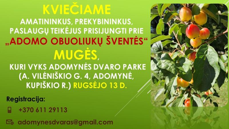 Tradicinė „Adomo obuoliukų šventė“
