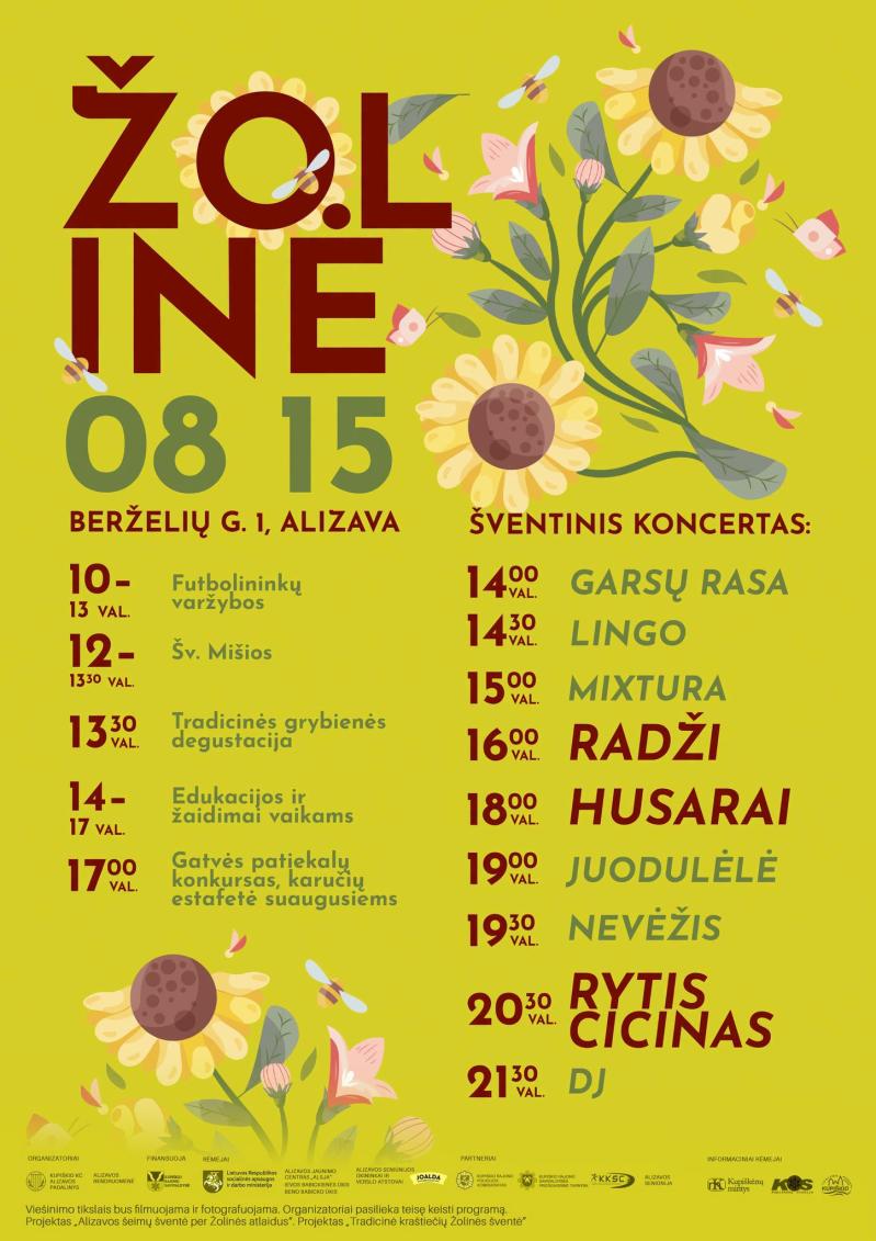 Žolinių šventė Alizavoje