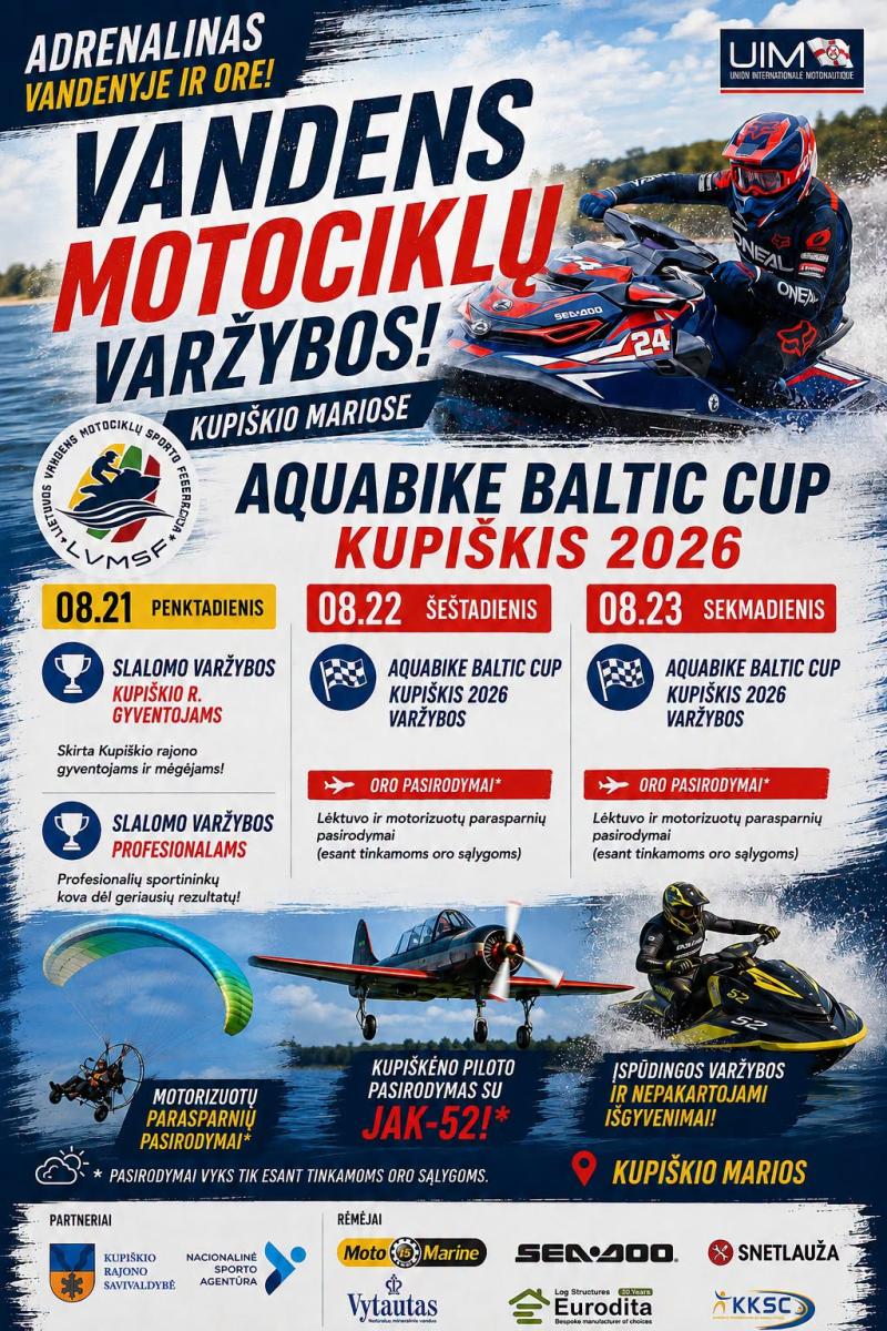 Vandens motociklų varžybos / Trečioji diena