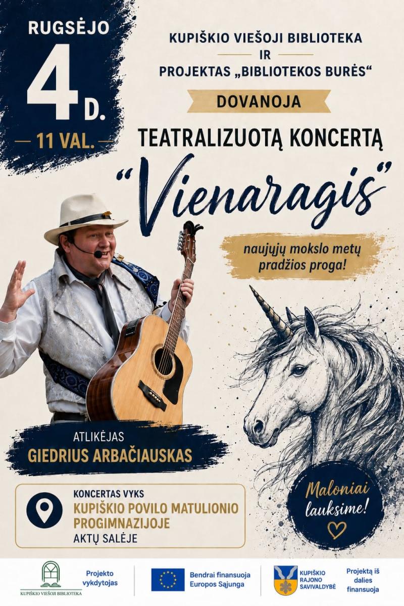 Teatralizuotas koncertas „Vienaragis“