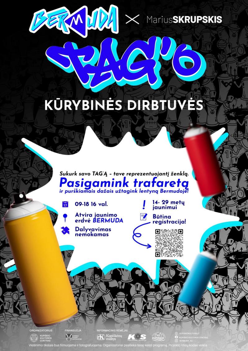 Tag'o kūrybinės dirbtuvės su Mariumi Skrupskiu