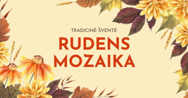 Tradicinė šventė „Rudens mozaika“ Juodpėnuose
