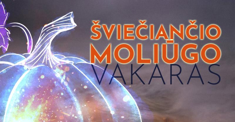 Žibintų paroda „Šviečiančio moliūgo vakaras“