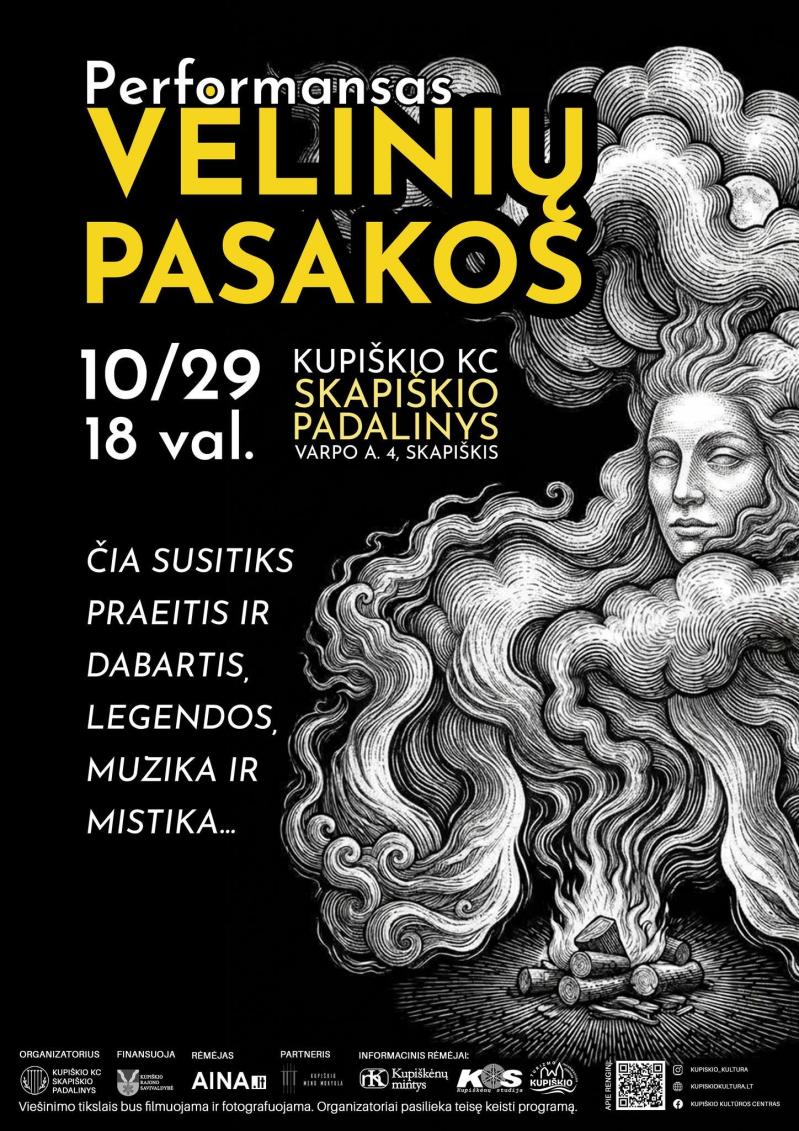 Performansas „Velinių pasakos“