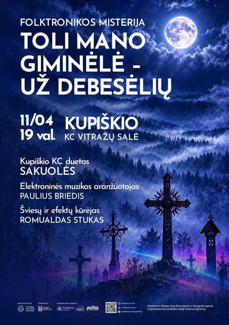 Folktronikos misterija „Toli Mano giminėlė - už debesėlių“