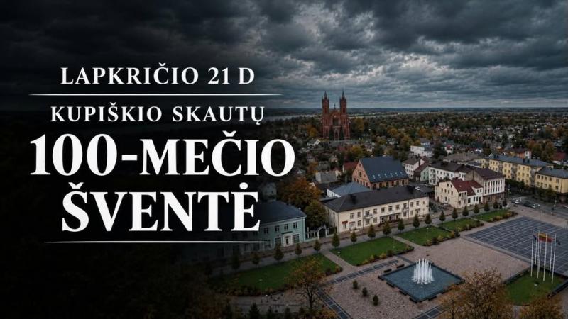 Kupiškio skautų 100-mečio šventė