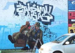 Graffiti menas „Žaidimų balsas“
