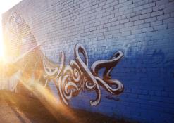 Graffiti menas
