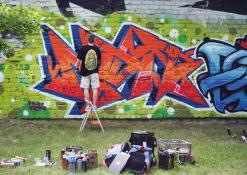 Graffiti menas