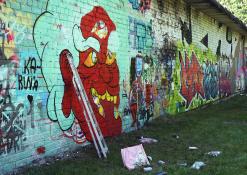 Graffiti menas