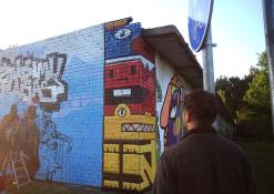 Graffiti menas
